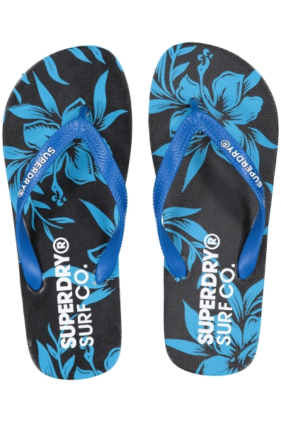 Superdry Žabky Neon Rainbow Sleek Flip Flop WF310010A Černá