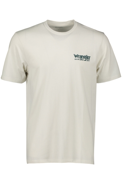 T-shirt Wrangler Logo Tee - Maglia Uomo Con Logo, Cotone, Girocollo, Vestibilità Regolare - 3