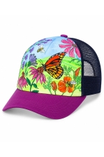 Kids Butterfly And Bees Trucker