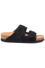 Rhcolina Leather Suede Strap Sandal