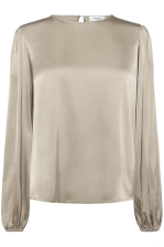 Rwpatricia Silk Ls Blouse