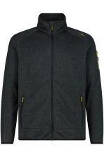 Man Knit Fleece Jacket.