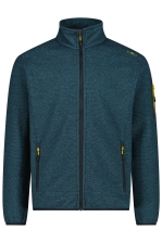 Man Knit Fleece Jacket.