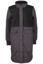 Hollie W Long Quilted Jacket