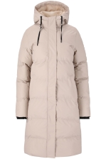 Audrey W Long PU Puffer Jacket W-Pro 5000