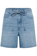 Kasarah Denim Belt Shorts
