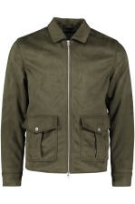 Hudson Vegan Suede Jacket