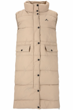 Amaretto W Long Puffer Vest