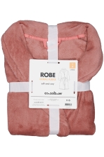 Ladies Coral Fleece Robe