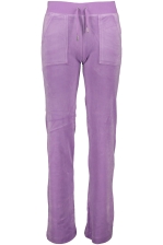 Del Ray Classic Velour Pant Pocket Design