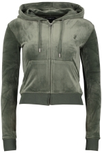 Robertson Classic Velour Zip Trough Hoodie