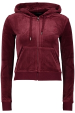 Robertson Classic Velour Zip Trough Hoodie