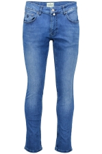 Steve Satin Jeans Zip