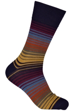 Sock Gamen, Bamboo, Navy 591