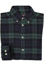 Brushed Tartan Shirt - Slim Fit