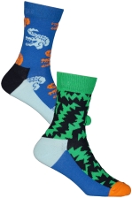 2-pack Kids Crocodile Socks