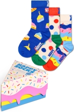 Kids 3-pack Birthday Socks Gift Set