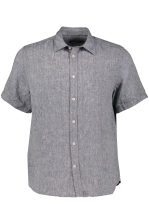 M Linen Melange Ss Shirt