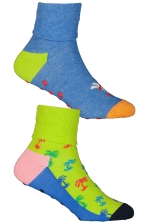 2-pack Kids Surfers Paradise Anti Slip Socks