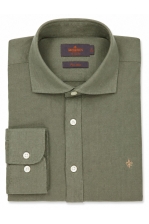 Linen Cut Away Shirt-slim Fit