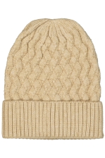 Kabelstickad mössa