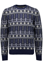 Barbour Grangetown Fair Isle Crew Neck Sweater