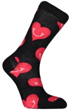 Smiley Heart Sock