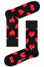 Smiley Heart Sock