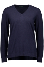 Thea Ladies Inset Sleeve Vee Neck