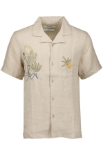 Shirt Marstrand Linen Emb