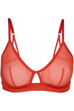 Mesh Cut-out Triangle Bralette