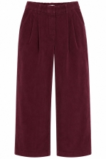Pants Vickleby Corduroy Fig Red