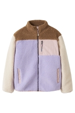 NKFMACEY TEDDY JACKET BLOCK