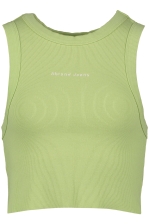 A Heather Singlet Faded Fluro.