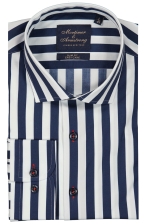 Shirt With Stripes Slim Fit