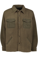 Mixed Sherpa Overshirt