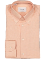 Button Down Rounded Single Contemporary