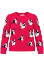 Mingel More Sweater Birds