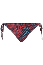 Casey W Tie-side Printed Bikini Pant