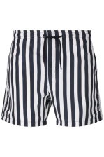 Leandro M Thin Striped Swim Shorts