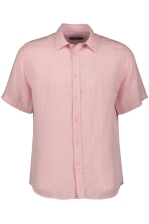 M Linen Melange Ss Shirt