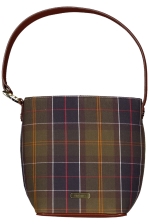 Barbour Cedar Tartan Bucket Bag