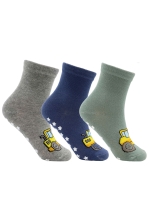 Mönstrad Antihalk- Strumpa 3-pack