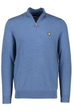 Cotton Merino Quarter Zip Jumper