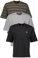 Striped 3 Pack Relaxed T-shirt