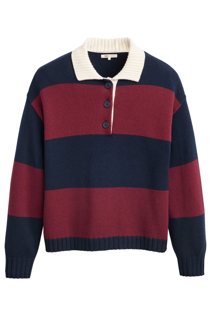 Ivy League Striped Polo