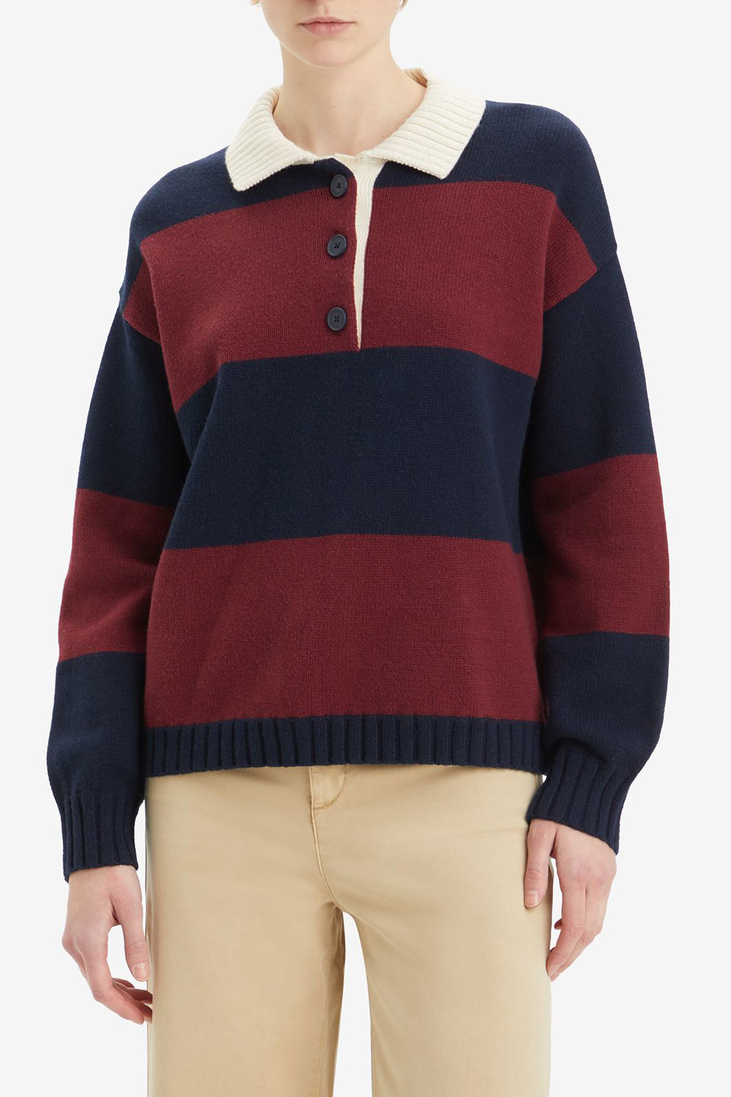 Ivy League Striped Polo