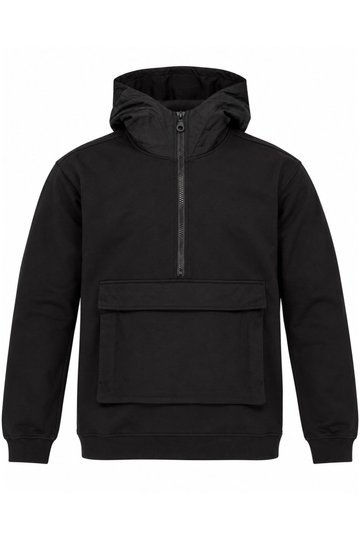 Ferryside Half Zip Scuba Hoodie