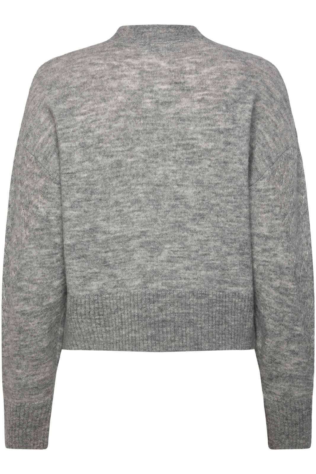 Rwaida Ls Mock Neck Pullover