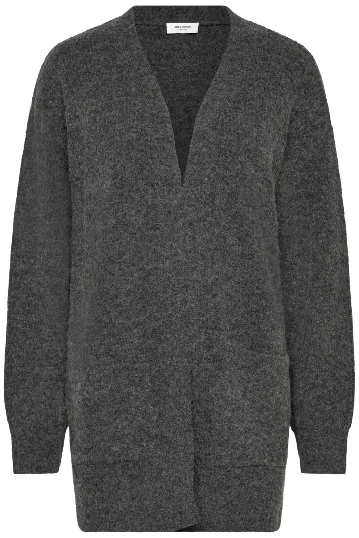 Rwtinker Wool Blend Ls V-neck Cardigan
